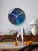 Yipula 7246 Modern Fashion Light Luxury Wall Art Silent Round Living Room Home Simple Quartz Clock_maomaolike.com