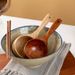 Household Wooden Long Handle Soup Spoon Water Scoop_maomaolike.com