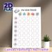 Islamic Salah Tracker Painting Poster, Pastel-colored Cute Illustrated Poster, Weekly Prayer Tracking Chart To Monitor Daily Salah Routines, Suitable_maomaolike.com