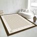Living Room Rug Large Size Gorgeous Gold Frame Design Bedroom Rug Plush Thickened Machine Washable Thickened Underlay Interior Decorative Rug_maomaolike.com