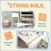 3 In 1 Kids Table And Chair Set With Storage, Whiteboard, Blackboard & Roll Paper For 3-8 Years, White_maomaolike.com