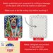 Wire Fox Terrier Christmas Porcelain Ornament Christmas Tree Hanging Decorations For Home Christmas Holiday, Rectangle, Gift, Multicolor_maomaolike.com