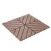 Plastic Interlocking Deck Tiles,44 Pack Patio Deck Tiles,12"x12" Square Waterproof Outdoor All Weather Use, Patio Decking Tiles For Poolside Balcony Backyard, Brown_maomaolike.com