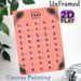 Thai Alphabet Painting Poster, Soft Pink Peacock-accented Educational Poster, Clear Thai Character Reference Chart For Language Study, Ideal For Study_maomaolike.com
