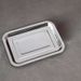 Stainless Steel Heat-resistant Rectangular Camping Commercial Stall Barbecue Plate, Non Disposable Plate_maomaolike.com
