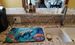 Manatee And Coral Reefs Dish Drying Mat Absorbent Dish Drying Mat Pad For Kitchen Counter Dish Drainer Mat For Countertop, 14 X 21", Multicolor_maomaolike.com