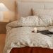 1 French Retro Small Floral 60-Count Double-Layer Crepe Gauze Four-Piece Japanese Pastoral Style Bare Sleep Breathable Set_maomaolike.com