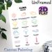 Bilingual Weather Vocabulary Painting Poster, Colorful Minimalist Weather Icon Poster, Practical For Learning Spanish-English Weather Terms, Suitable_maomaolike.com