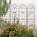 4 Pack Metal Garden Trellis 86.7" X 19.7" Rustproof Trellis For Climbing Plants Outdoor Flower Support Black_maomaolike.com