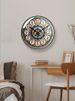 Ultra-Quiet 7107 Creative Living Room Light Luxury Simple Modern Personality Home Wall Quartz Clock_maomaolike.com