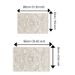 Bathroom Mat Toilet Mat Shower Mat Entrance Rug Absorbent Non-Slip Mat Soft Quick-Dry Machine Washable_maomaolike.com