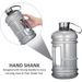 2.2L/73OZ Half Gallon Bottle Large Leak Proof Sports Ton Cup With Handle Plastic Drinking Water Container For Gym_maomaolike.com