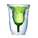 Rose double layer glass bar glass red wine glass_maomaolike.com