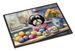 Decorating Easter Shih Tzu Doormat Front Door Mat Indoor Outdoor Rugs For Entryway, Non Slip Washable Low Pile, 24H X 36W_maomaolike.com