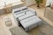 Futon Chair Bed Convertible Chair 3-in-1 Pull Out Sleeper Chair Beds With USB Ports,Wear-resistant And Anti-scratch, Armchair Bed Sleeper For Living Room, Dark._maomaolike.com