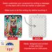 Chihuahua Christmas Porcelain Ornament Christmas Tree Hanging Decorations For Home Christmas Holiday, Rectangle, Gift, Multicolor_maomaolike.com