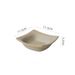 Unglazed Earthenware Square Retro Ceramic Serving Western Soup Salad Bowl Plate Cold Snack Dipping Sauce Dish_maomaolike.com