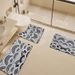 Bathroom Mat Toilet Mat Shower Mat Entrance Rug Absorbent Non-Slip Mat Soft Quick-Dry Machine Washable_maomaolike.com