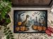 Dinosaurs Spooky Halloween Doormat Front Door Mat Indoor Outdoor Rugs For Entryway, Non Slip Washable Low Pile, 24H X 36W_maomaolike.com