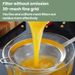 Kitchen Gadget Single Hook Strainer Spoon Filter Mesh_maomaolike.com