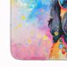 Scottish Terrier Hippie Dawg Memory Foam Kitchen Mat Machine Washable Anti-Fatigue Mat Cushion Comfort Bath Mat Or Kitchen Rug_maomaolike.com