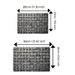 Bathroom Mat Toilet Mat Shower Mat Entrance Rug Absorbent Non-Slip Mat Soft Quick-Dry Machine Washable_maomaolike.com