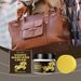 Jue-Fish Saddle Leather Care Cream Saddle Soap Oil Wax Leather Cleaning Leather Care Brightening Protective Cream_maomaolike.com