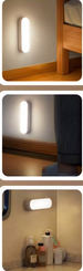 Voice-Controlled Hallway Sensor Entryway Stair Step Nighttime Home Doorway Corridor Integrated Wireless Night Light_maomaolike.com
