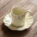 Pleated Coffee And Saucer, High-end Exquisite Ceramic Mug, Women's Home-use Design, Niche Milk Cup, Drinking Cup_maomaolike.com