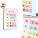 Spanish Vowel Learning Painting Poster, Cute Cartoon Colorful Vowel Chart Poster, Aids In Spanish Vowel Learning, Suitable For Language Learning_maomaolike.com