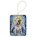 Staffordshire Bull Terrier My Angel Porcelain Ornament Christmas Tree Hanging Decorations For Home Christmas Holiday, Rectangle, Gift, Multicolor_maomaolike.com