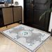 Living Room Rug,Large Rug,Oversized, Gold Leaves Design,Bedroom Rug,Soft And Thick, Machine Washable, Thickened Rug, Bedside Rug,Decorative Indoor Rug_maomaolike.com
