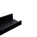 Floating Shelves 23.62" Wall Mounted Wood Shelves For Bathroom, Bedroom, Living Room, Kitchen, Hanging Shelf For Books/Storage/Decor With Invisible Brackets, Black_maomaolike.com