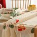Christmas Tablecloth Modern Embroidery Lace Living Room Kitchen Rectangular Non Slip Decorative Cover Cloth Table Mat_maomaolike.com