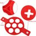 Pancake Molds Ring Fried Egg Mold Reusable Silicone Non Stick Pancake Maker Egg Ring Maker_maomaolike.com
