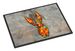 Crawfish From Arabi Doormat Front Door Mat Indoor Outdoor Rugs For Entryway, Non Slip Washable Low Pile, 24H X 36W_maomaolike.com