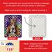 Basset Hound King Of Mardi Gras Porcelain Ornament Christmas Tree Hanging Decorations For Home Christmas Holiday, Rectangle, Gift, Multicolor_maomaolike.com