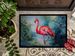 Flamingo Doormat Front Door Mat Indoor Outdoor Rugs For Entryway, Non Slip Washable Low Pile, 24H X 36W_maomaolike.com