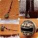 Brass Gourmand Bell Vintage Unisex Bag Accessories Pendant Small Copperware Car Keychain Hanging Ornament_maomaolike.com