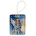 Cocker Spaniel My Angel Porcelain Ornament Christmas Tree Hanging Decorations For Home Christmas Holiday, Rectangle, Gift, Multicolor_maomaolike.com