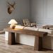 Solid Wood Console Table, Wooden Entryway Sofa Table With Storage_maomaolike.com