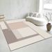 Living Room Rug Large Size Rug Abstract Geometric Pattern Bedroom Rug Plush Pile, Washable Thickened Underlay Bedside Rug Home Decor Rug_maomaolike.com