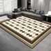 Living Room Rug,Large Rug,Oversized, Gold Leaves Design,Bedroom Rug,Soft And Thick, Machine Washable, Thickened Rug, Bedside Rug,Decorative Indoor Rug_maomaolike.com