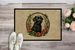 Labrador Retriever Christmas Flowers Doormat Front Door Mat Indoor Outdoor Rugs For Entryway, Non Slip Washable Low Pile, 24H X 36W_maomaolike.com