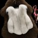 Women's Clothing Fox Fur Vest Women's Winter Vest Ladies Stitching Vest Short Fur Coat_maomaolike.com