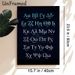 Greek Alphabet Painting Poster, Gradient-colored Greek Letters On Starry Sky Poster, Useful For Learning Greek Alphabet, Ideal For Study Room And Home_maomaolike.com