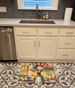 Irish Terrier The Chef Memory Foam Kitchen Mat Machine Washable Anti-Fatigue Mat Cushion Comfort Bath Mat Or Kitchen Rug_maomaolike.com