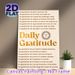 Daily Gratitude Painting Poster, Warm-toned Typographic & Zen Sun Graphic Poster, Encourages Positive Mindset, Ideal For Living Room, Bedroom And_maomaolike.com