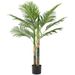 Artificial Palm Trees, Tall Artificial Plants With Realistic Indoor Leaves In Black Flowerpots_maomaolike.com