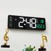 16inch Large Screen Function Display Nordic Digital Simple Living Room LED Wall Clock 6626_maomaolike.com